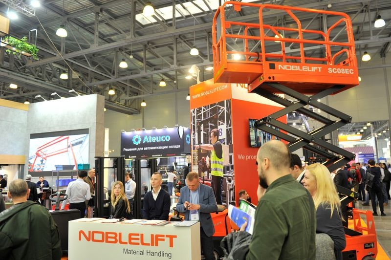 Техника Noblelift была представлена на TransRussia | SkladTech 2022